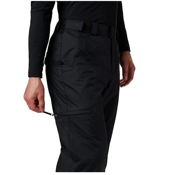 NWT Columbia Men's Snow Gun Pant Waterproof Insulated Black Size S $140 7C057 - Picture 2 of 6